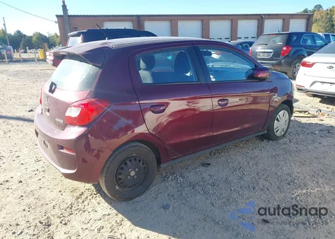 2017 Mitsubishi Mirage Es from USA, damaged, VIN ML32A3HJ8HH008707